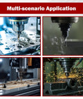4-image collage showing multi-scenario application of 20 Pair 1/32 By 6 Precision Parallel Block Set, Hardened Alloy Steel, 0.0001 Inch Precision