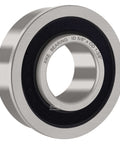 Flanged Ball Bearing Set Four Pack 5/8 Inch Shaft To 1-3/8 Inch Hub And 1/2 Inch Bore For Lawn Mowers Wheelbarrows Carts And Hand Trucks