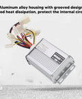 36V 1000W Brushed Motor Controller Throttle Grip Kit for Electric Motorcycles with aluminum alloy heat dissipation