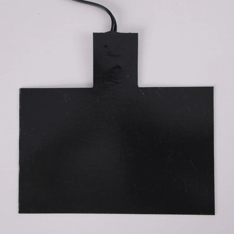 Zero Stress Silicone Battery Heater Pad With Smart Thermostat To Crush Winter And Make Cold Starts A Walk In The Park For Your Ride In Slate Gray, flat view.