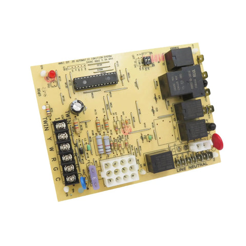 Top view of Heavy Duty Furnace Control Board 50A55 743 Replacement For Amana And Goodman Furnaces Direct Plug In Circuit Board 0130F00005S