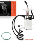 Electric Fuel Pump Module Assembly For Jaguar S Type Xj8 Vanden Plas Right Side with fuel lines and installation components.