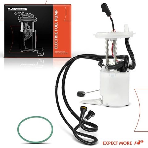 Electric Fuel Pump Module Assembly For Jaguar S Type Xj8 Vanden Plas Right Side with fuel lines and installation components.