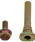 Disc Brake Caliper Bolt Kit 2 Pack Direct Replacement for Select Models Durable Steel Caliper Bolts on white background