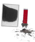 Hands On Magnetic Field Demonstration Kit With Iron Filings For Science Experiments And Classroom Education Perfect For Physics Labs STEM Learning And Magnetic Field Visualization For Students, showing filings attracted to a magnet