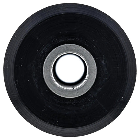 Front view of the Gauge Wheel Roller For Lawn Mowers Extend Deck Life Cut Wear And Tear Boost Stability And Smooth Cutting Durable Deck Support Replacement Part AM101042, showing the round shape and central bore.