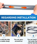 Installation steps for Urethane Bandsaw Tire T23071 Direct Replacement for 17 Inch G0513 Series Bandsaws Pair