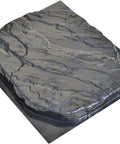 Big Flagstone Concrete Mold For DIY Stepping Stones, Durable ABS Plastic Paver Mold, 20x16 Inch Stone Slabs, Top View