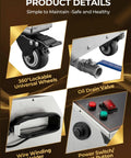 Heavy Duty Commercial Fryer Oil Filter Cart With Wheels For Restaurant Kitchens fifteen gallon stainless steel unit features oil drain valve and wheel