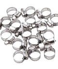 Get Your Hands On 80pcs Adjustable Hose Clamps In Stainless Steel For Easy Worm Gear Clamp Assortment Kit That Handles 6mm To 12mm Pipes And Hoses With Total Flexibility And Rock Solid Tension Every Single Time, stainless steel hose clamps
