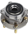 Front Or Rear AWD Wheel Hub Bearing Assembly Compatible With Hyundai Santa Fe 2007-2018, showing metal construction with bolt holes.