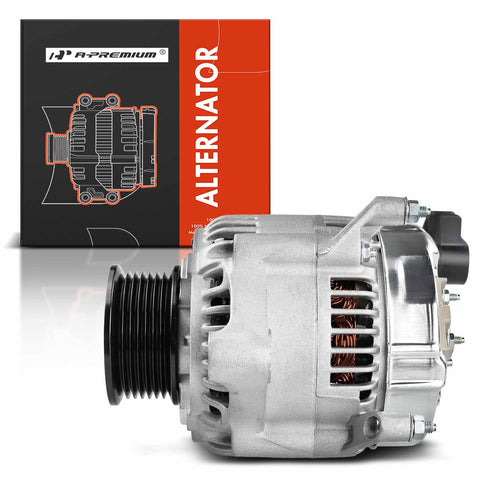 Alternator Compatible With Dodge Ram 1500 2500 3500 4000 Dakota And Jeep Grand Cherokee 90 Amp 12 Volt With 7 Groove Pulley