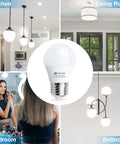 Led Refrigerator Light Bulb 4 Watt Waterproof Freezer Light Bulbs A15 E26 Medium Base Appliance Fridge Light Bulb 40 Watt