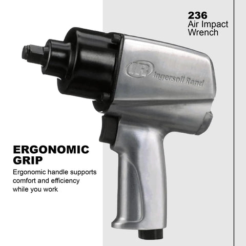Beast Half Inch Air Impact Wrench With 450 Ft-Lbs Max Torque, Pistol Grip, ergonomic handle for comfort in tough jobs