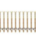 Heavy Duty M6 X 80mm Bunk Bed Replacement Hardware Kit 10 Sets Carbon Steel Hex Bolts displaying ten steel hex bolts with nuts.