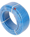 3/4 Inch By 100 Foot HDPE Aluminum Shop Air Piping Kit With O Ring Compression coil, flexible fast install air line
