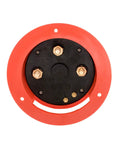Beefy Four Way Single Pole Marine Battery Switch For 6V To 32V DC Systems 300A At 6V And 150A At 12V rear view terminals visible