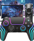 Wireless PS5 Controller For PS5 And PC With Bluetooth Plug And Play Rechargeable 1500mAh Battery Dual Vibration Motion Sensor