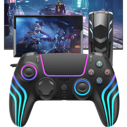 Wireless PS5 Controller For PS5 And PC With Bluetooth Plug And Play Rechargeable 1500mAh Battery Dual Vibration Motion Sensor