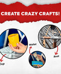Duct Tape Teal Blue Industrial Grade Heavy Duty Tough As Nails 2 Inch By 60 Feet Waterproof used for creating crafts like cup, wallet, boat.