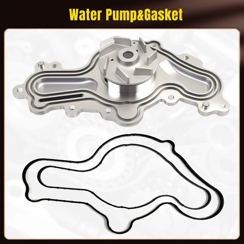 Ford Timing Chain Kit With Water Pump and gasket for F150 Edge Explorer Taurus Lincoln 3.5L 3.7L V6 Engines 2011 to 2019