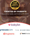 Kids Travel Tray For Car, Tablet Holder Lap Desk With Activity Sheets And Pens, Road Trip Essentials For Car And Airplane, featured in magazines.