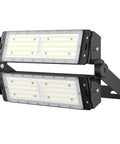 Hella Bright 150W LED Flood Light Outdoor With 13500 Lumens 330 Degree Wide Beam 3 Adjustable Heads 3000K Warm White IP66