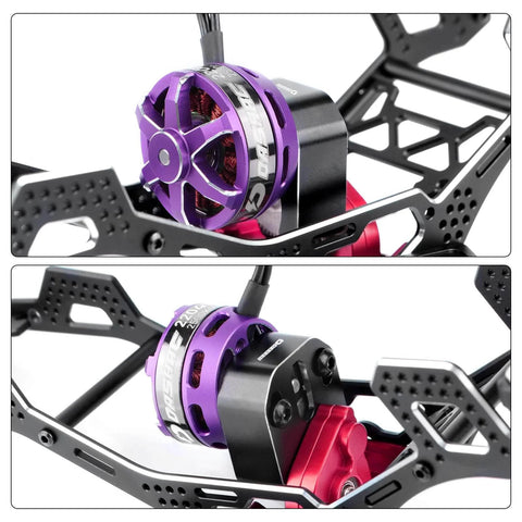 2500KV Brushless Outrunner Motor With Mount For 1 24 RC Micro Rock Crawlers And Axial SCX24 Upgrades Replacement, installed