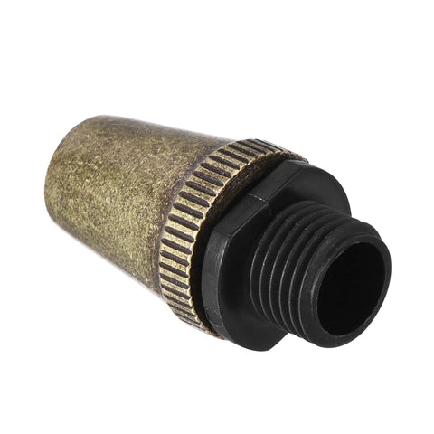 Bronze Metal Cable Glands 5 Pack Strain Relief Cord Grips For Wiring And Pendant Lights 1 Eighth Inch IP Thread Fits Wires Up To Six And A Half Millimeters