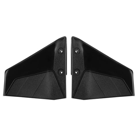 Outboard Hydrofoil Stabilizer Set For Boats ABS Black, Boosts Stability And Steering, Reduces Drag And Cavitation, Improves Hydrodynamics