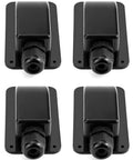 4 Pack IP68 Solar Cable Entry Gland, Waterproof ABS 1 Way Cable Housing for RV, Caravan, Marine & Solar Panel Roof Installations