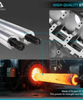 Cam Bearing Install Tool And Engine Cam Bearing Remove Kit For Chevy LS Engines Complete Installation And Removal Covers Most Domestic And Import Vehicles Pro Grade DIY Shop Tool shown in steel material with high-temperature manufacturing process.