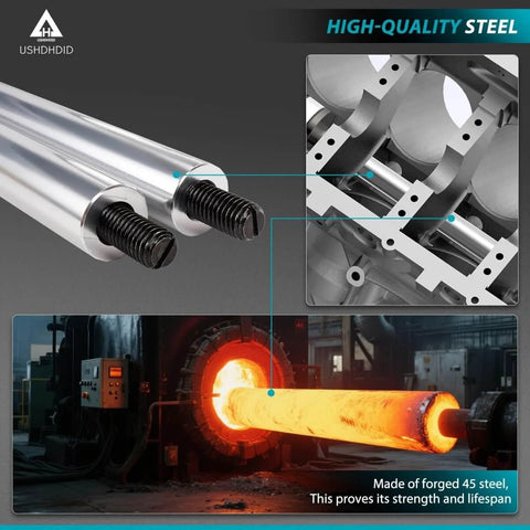 Cam Bearing Install Tool And Engine Cam Bearing Remove Kit For Chevy LS Engines Complete Installation And Removal Covers Most Domestic And Import Vehicles Pro Grade DIY Shop Tool shown in steel material with high-temperature manufacturing process.