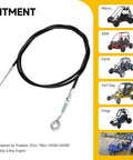 71 Inch Throttle Cable For Go Karts Compatible With Predator 212cc 196cc GX160 GX200 Engines 5.5HP 6.5HP Fits Manco Yerf Dog Murray