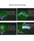 Diagram of Smart Auto Lawn Robot Mower For Yard Care With Smart Path Planning Auto Charging Weatherproof Build Quiet Operation