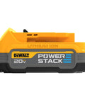 20V Max PowerStack Lithium Ion Battery Pack Set Of 2 Beefed Up Power With 50 Percent More Punch Longer Lifespan Compact Design