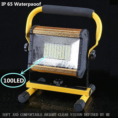 JUDYSSY Spot Lighting Led Floodlight 100W Led Outdoor Flood Lights with waterproof features, ideal for indoor and outdoor use.