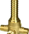 Universal Pro Grade Four Port Three Way Dedicated Diverter Rough Valve With Ceramic Disc Cartridge For Shower Systems Half Inch NPT