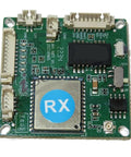 Top view of Ultra Long Range HaLow WiFi Module 802.11AH for UAV drones and robotics, showcasing connectors and circuits.