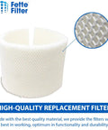 Two Pack Humidifier Wicking Filter Replacement For AIRCARE Essick Air MAF1 And Kenmore Humidifiers showing textured material