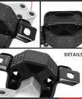 Heavy Duty Front Right Engine Motor Mount For Smart Fortwo 2008 To 2015 close-up view showing mounting points and rubber material.