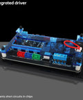 3 Axis GRBL CNC Engraver Controller Board with 36V DC input, USB, integrated driver, for 24V or 500W 48V spindles, with heat sink fan