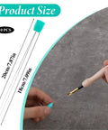 10 Pack Long Needle Threaders 7.87 Inch Long Pulling Hook Tools for Embroidery Floss Stitching DIY Sewing Craft Beadwork