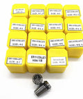 High Precision Spring Collet Kit For CNC Engraving And Milling, Pro Grade ER Collet Set With 1/8 And 1/4mm Options, yellow cases