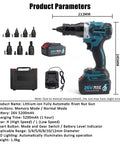 Powerful Heavy Duty Pro Grade Cordless Rivet Nut Gun With Dual 26V Batteries And Brushless Motor for M3 to M12 fastening tools.