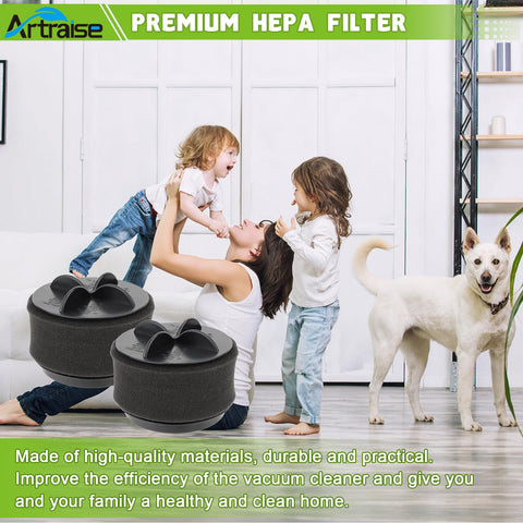 Replacement Filter Kit For Bissell Style 9 10 12 And PowerForce Bagless Vacuums Includes 2 Pack Outer Foam And Inner Filters Easy