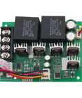 Ultra Tough Pwm Dc Brushed Motor Speed Controller Featuring Bright Tunable Digital Readout showing circuit board, relays, and connectors.
