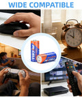 Built Different N Size Alkaline Batteries 1.5 Volt Non Rechargeable Power Cells Five Pack Mn9100 E90 Lr1 for remote control use