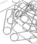 Heavy Duty Stainless Steel Brooch Cotter Safety Spring Pins For Quick Lock Farm Hitch And Industrial Use With Anti Vibration Stability.