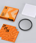67mm Variable ND Filter 1 to 9 Stops for Camera Lens Dope ND2 to ND400 Adjustable with microfiber cloth and box packaging